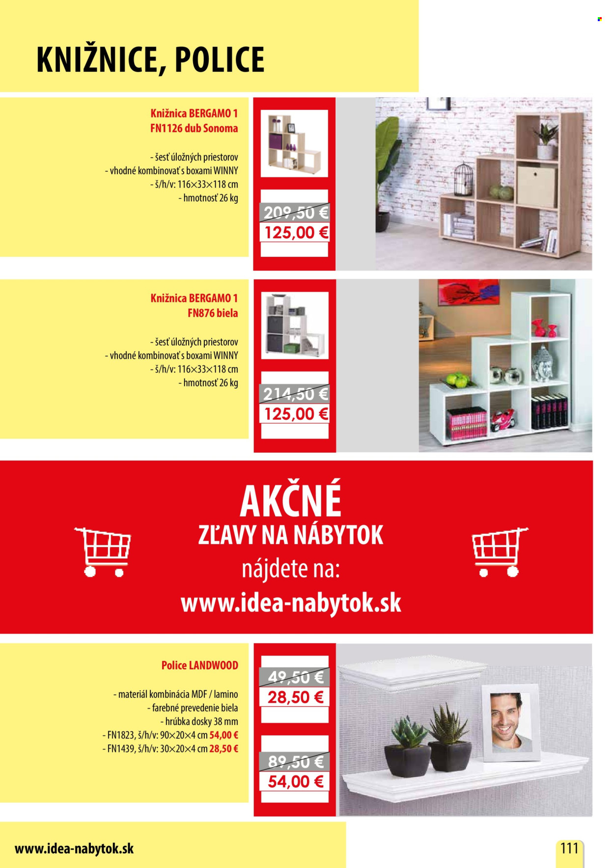 Leták IDEA nábytok. Strana 111