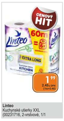 Linteo kuchynské utierky XXL