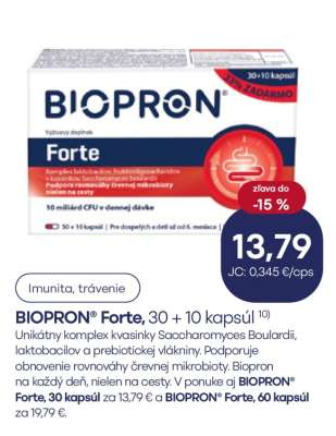 BIOPRON® Forte, 30 + 10 kapsúl