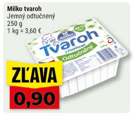 Milko tvaroh