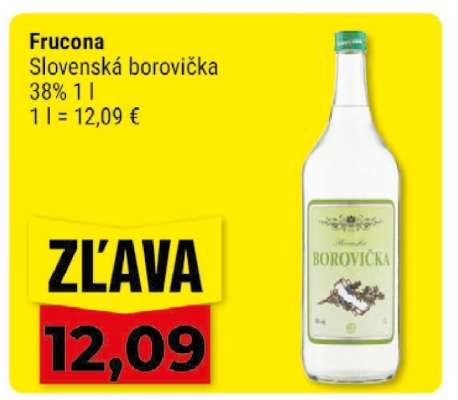 Fručona Slovenská borovička