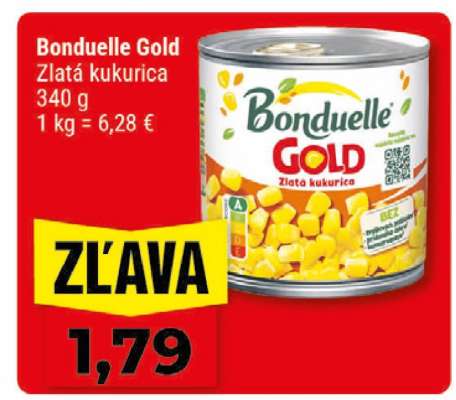 Bonduelle Gold Zlatá kukurica