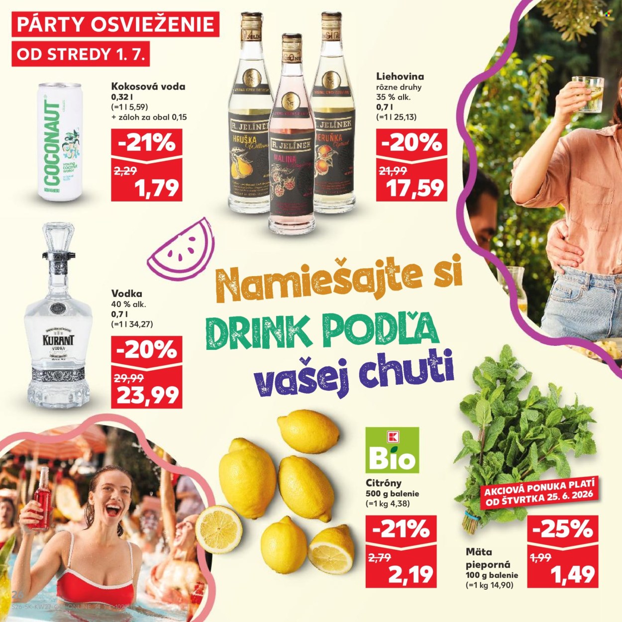 Leták Kaufland - 1.7.2026 - 31.7.2026. Strana 26