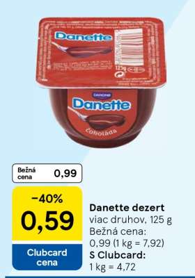 Danette dezert