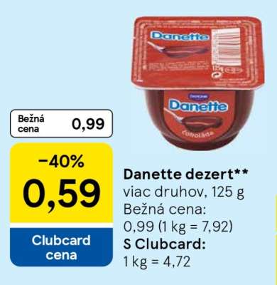 Danette dezert
