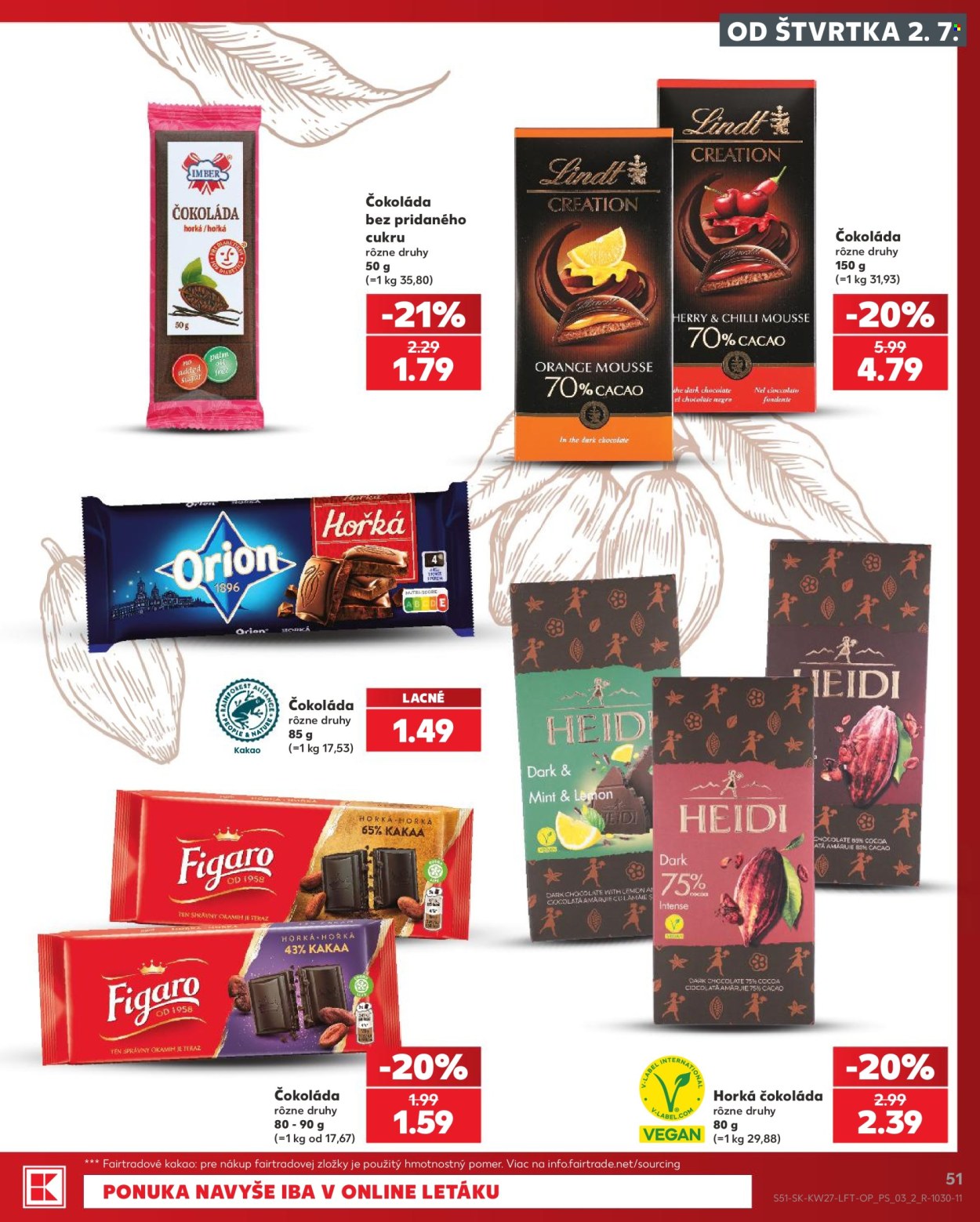 Leták Kaufland - 2.7.2026 - 8.7.2026. Strana 51