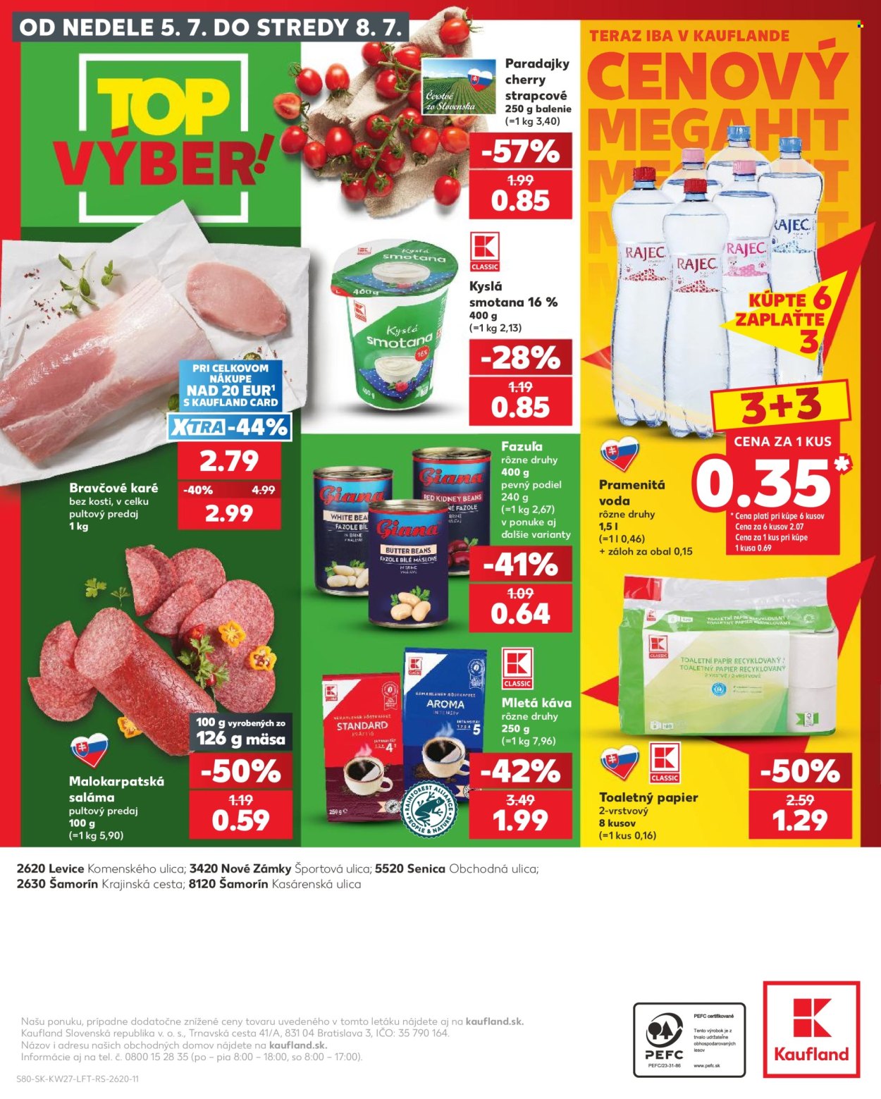 Leták Kaufland - 2.7.2026 - 8.7.2026. Strana 80