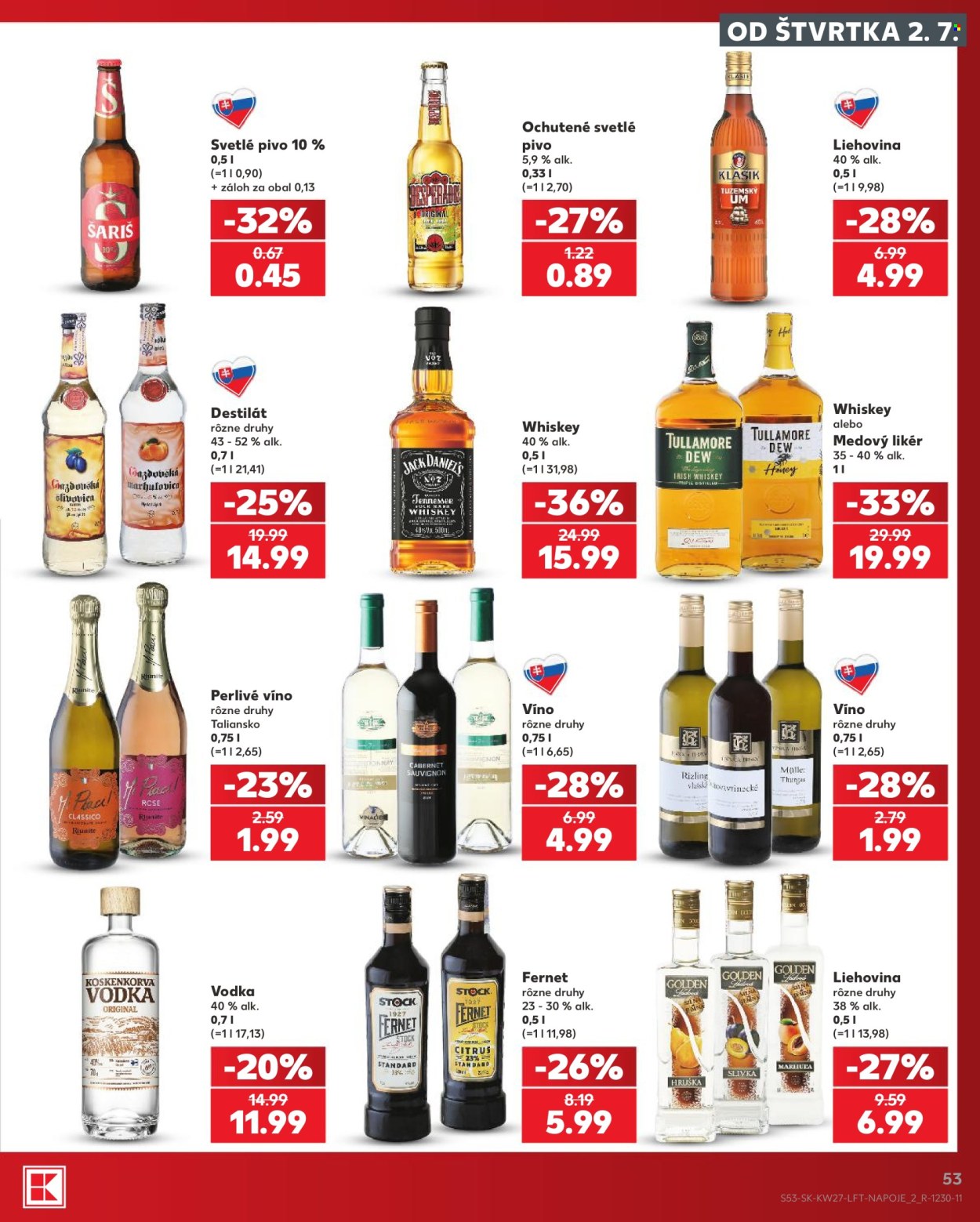Leták Kaufland - 2.7.2026 - 8.7.2026. Strana 53