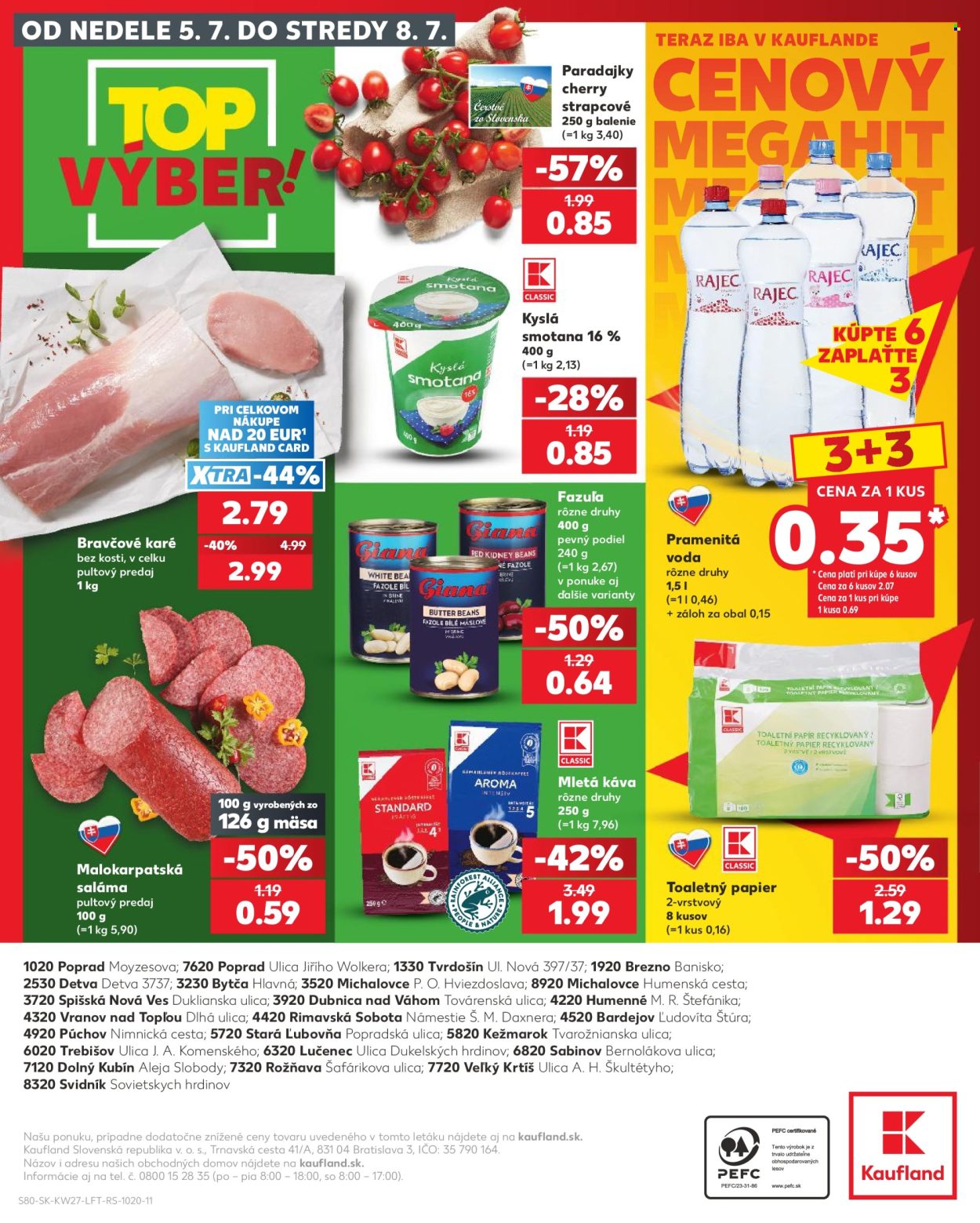 Leták Kaufland - 2.7.2026 - 8.7.2026. Strana 80