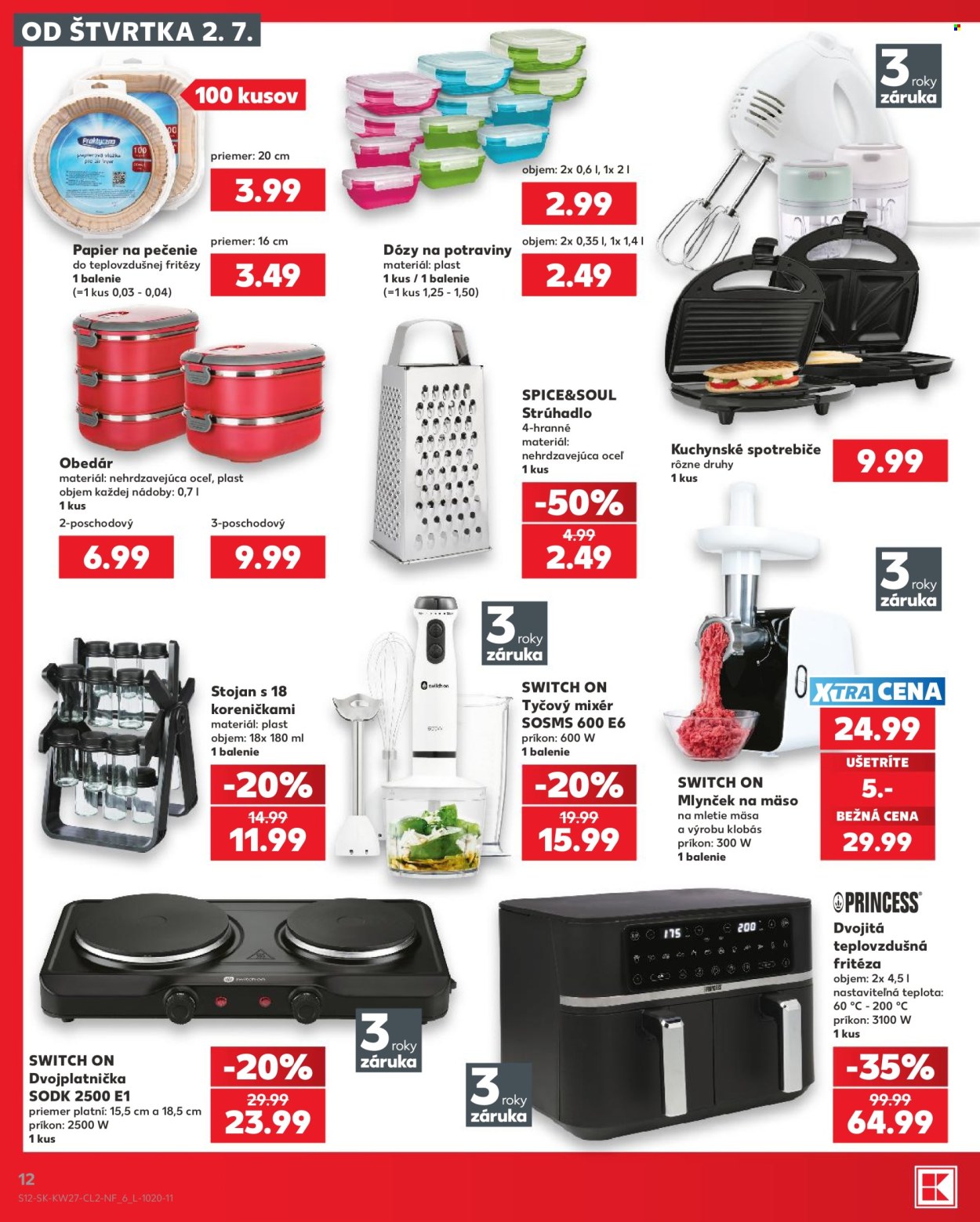 Leták Kaufland - 2.7.2026 - 8.7.2026. Strana 12
