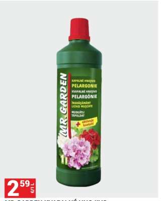 Mr. Garden Kapalné hnojivo Pelargonie