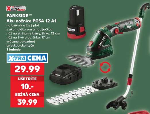 PARKSIDE® Aku nožnice PGSA 12 A1