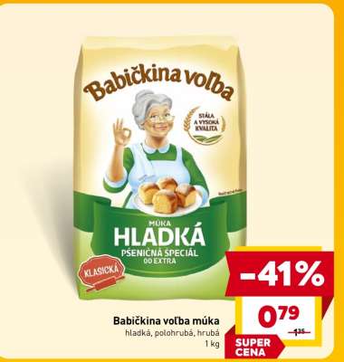 Babičkina voľba múka