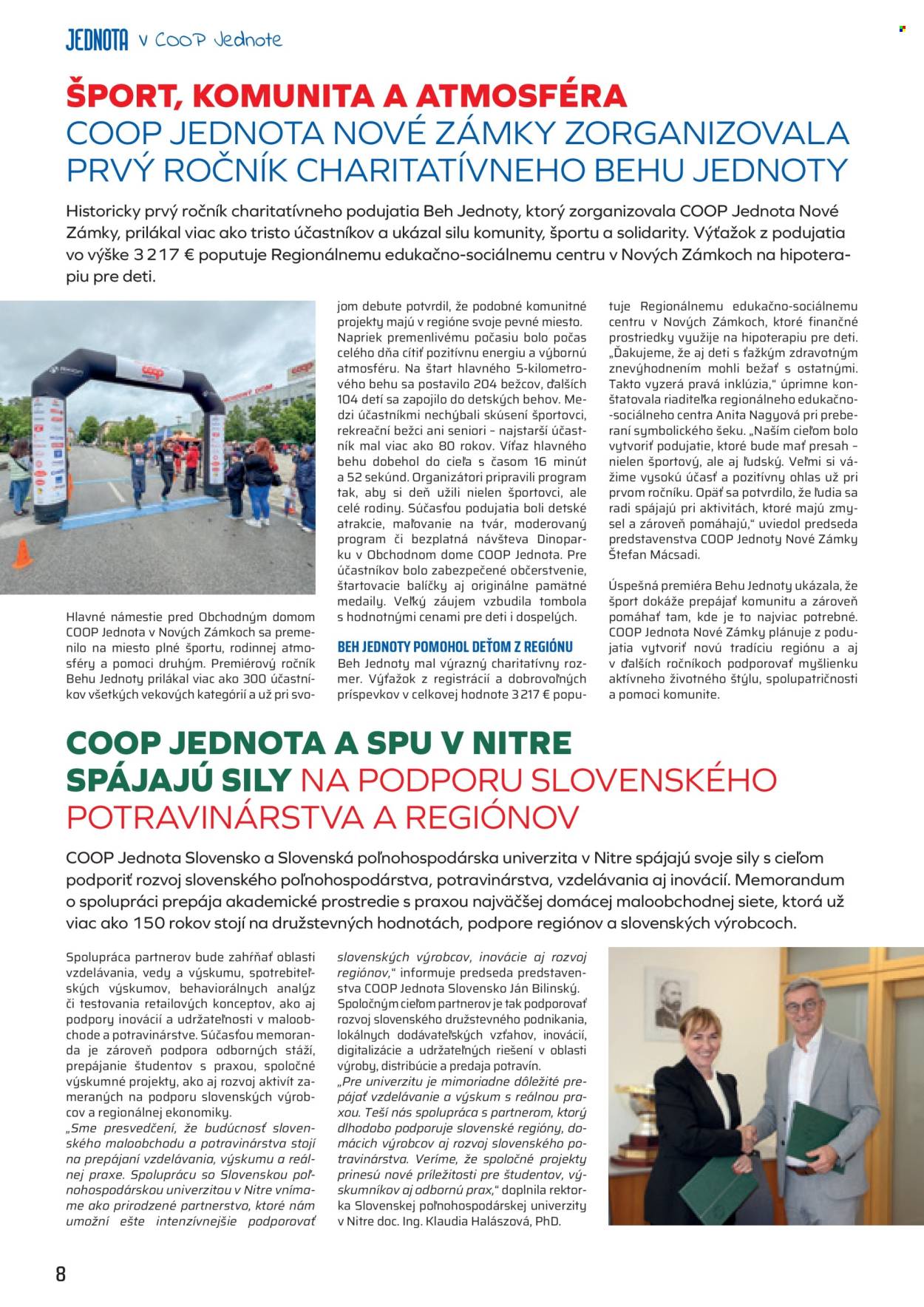Leták COOP Jednota - 1.7.2026 - 31.7.2026. Strana 8