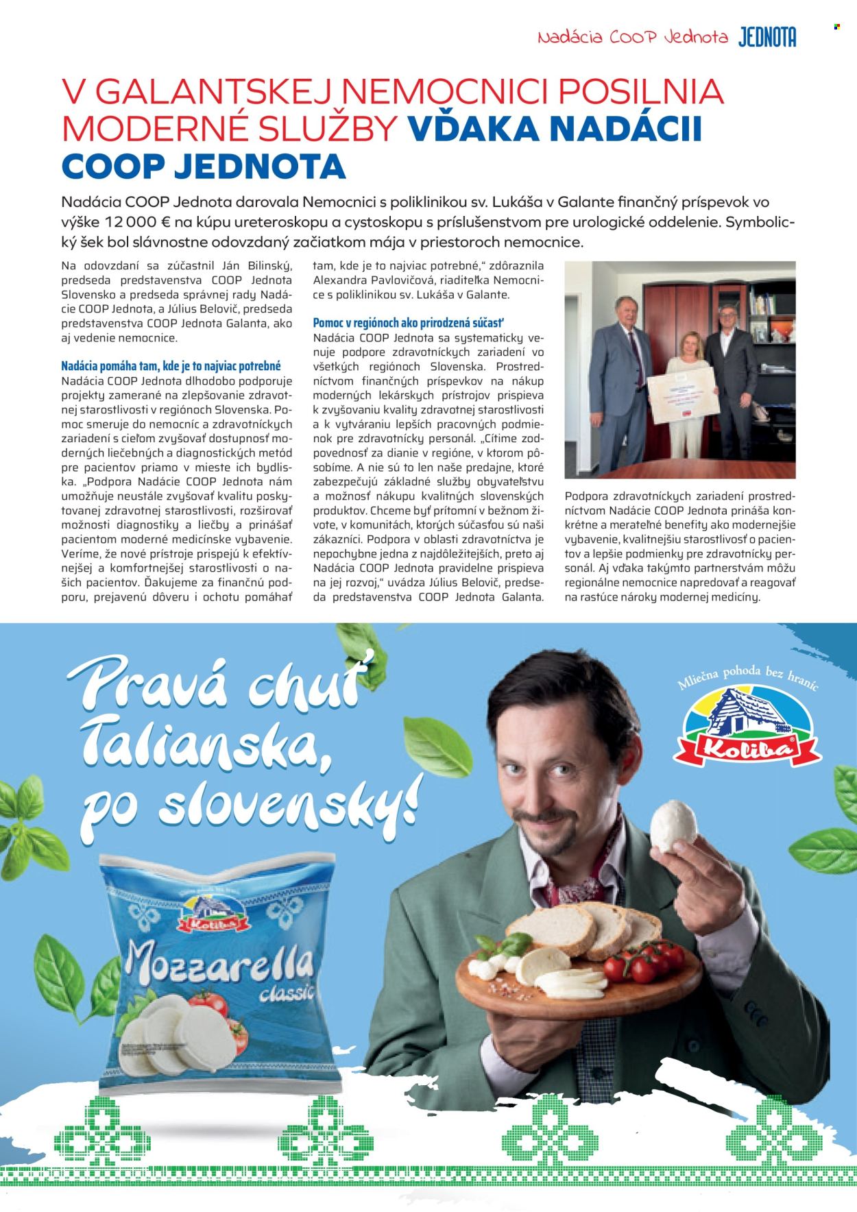 Leták COOP Jednota - 1.7.2026 - 31.7.2026. Strana 13