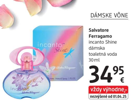 Salvatore Ferragamo incanto Shine dámska toaletná voda 30 ml