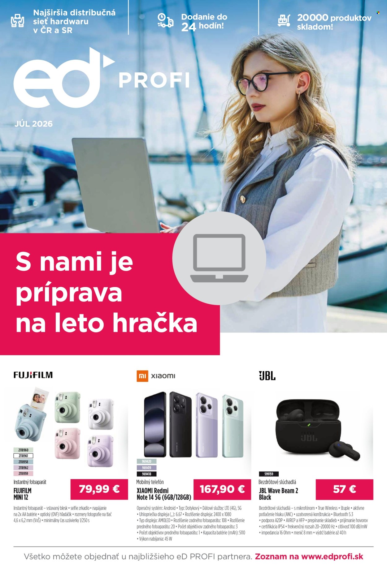 Leták eD PROFI - 1.7.2026 - 31.7.2026. Strana 1