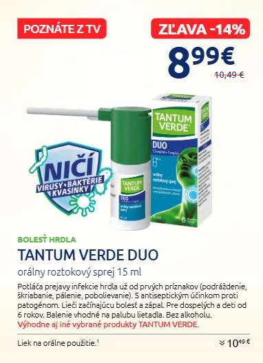 TANTUM VERDE DUO