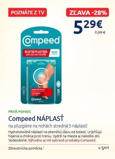 Compeed NÁPLASŤ