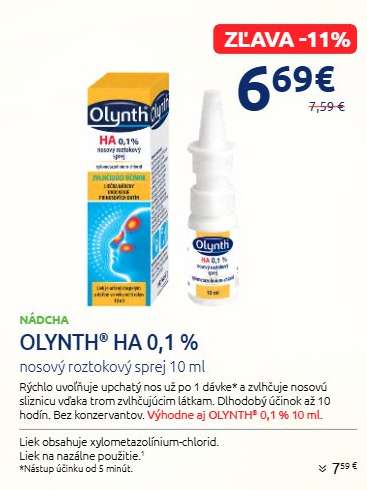 OLYNTH® HA 0,1 %
