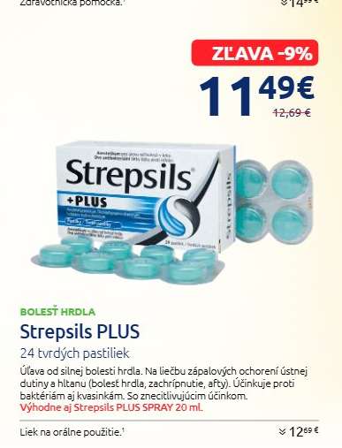 Strepsils PLUS