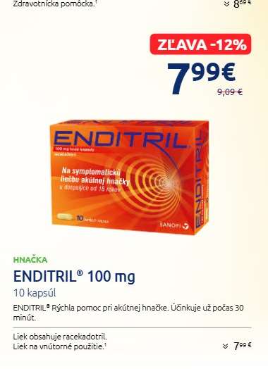 ENDITRIL® 100 mg