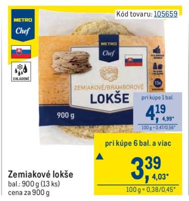 Zemiakové lokše