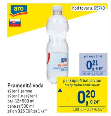 Pramenitá voda
