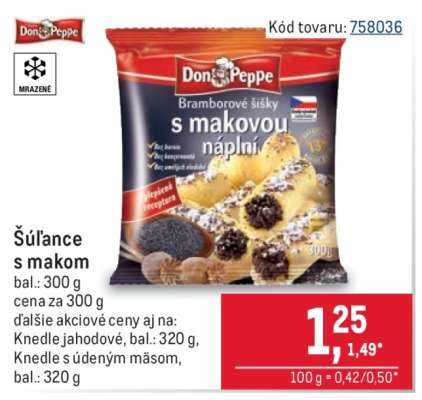 Šúľance s makom