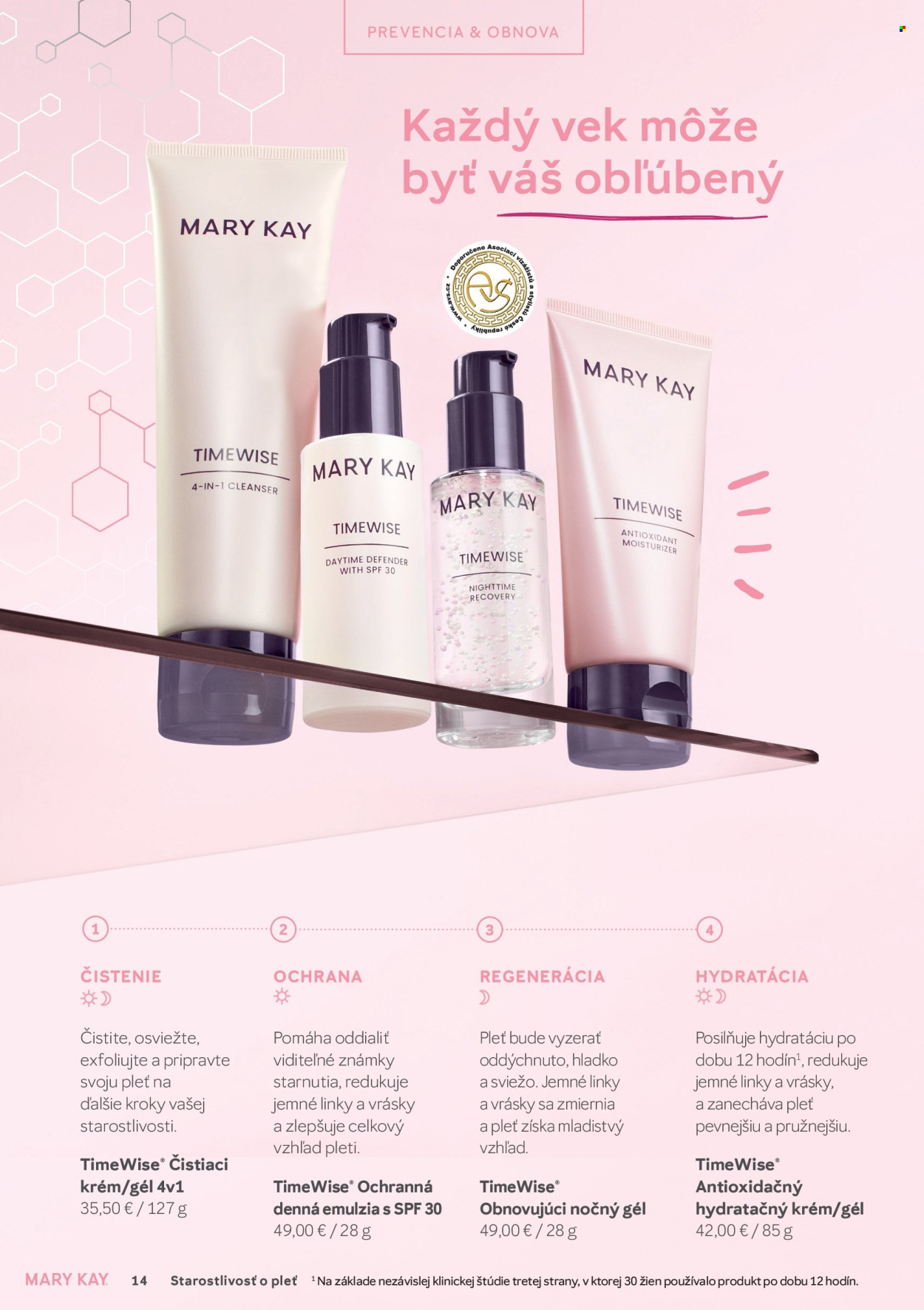 Leták Mary Kay. Strana 14