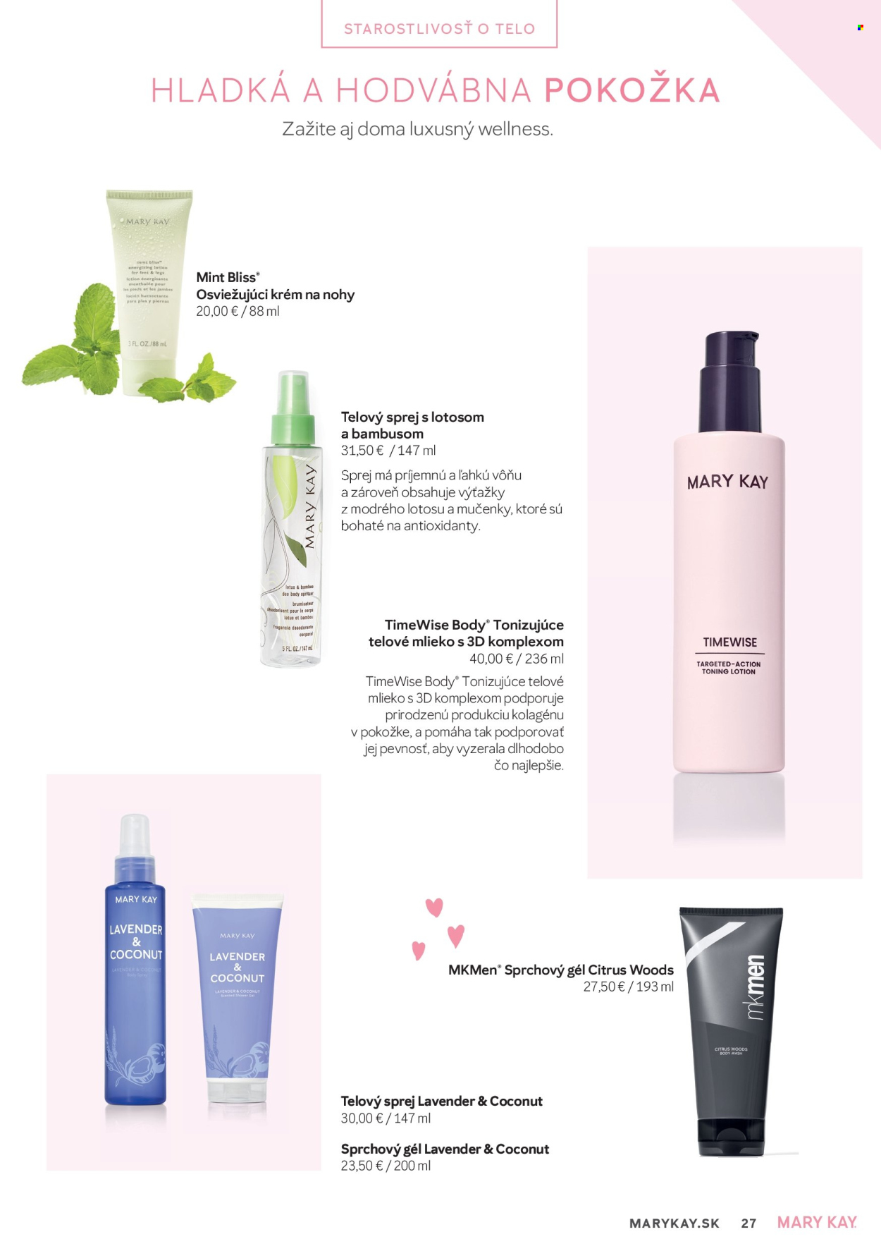 Leták Mary Kay. Strana 27