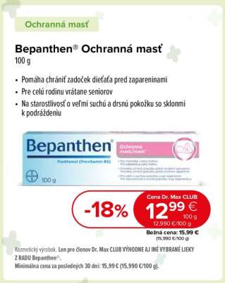 Bepanthen® Ochranná masť