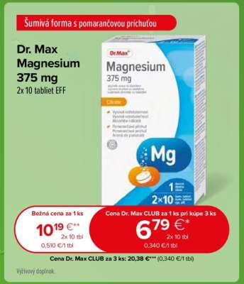 Dr. Max Magnesium 375 mg
