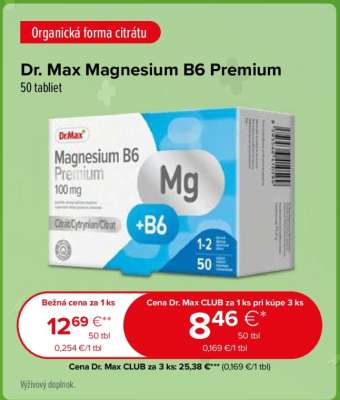 Dr. Max Magnesium B6 Premium