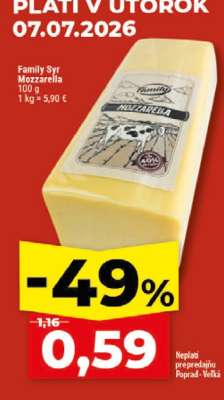 Family Syr Mozzarella