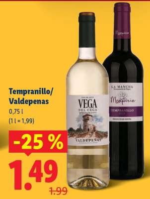 Tempranillo/Valdepenas