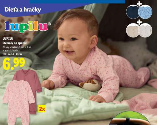 LUPILU Overaly na spanie