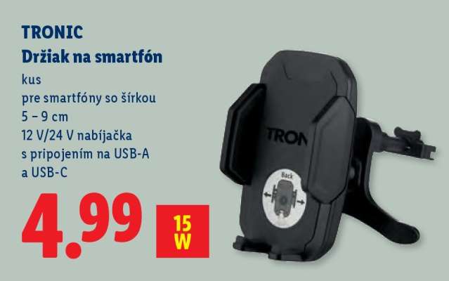 TRONIC Držiak na smartfón