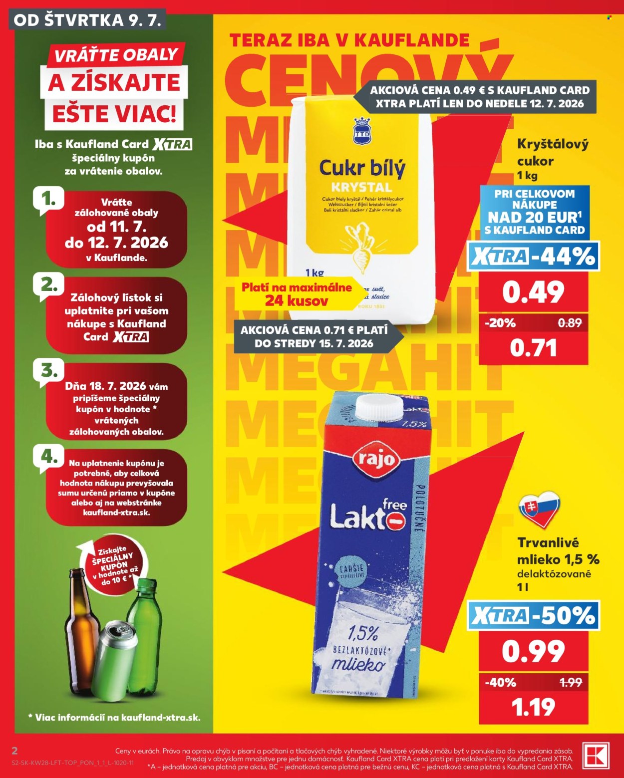 Leták Kaufland - 9.7.2026 - 15.7.2026. Strana 2
