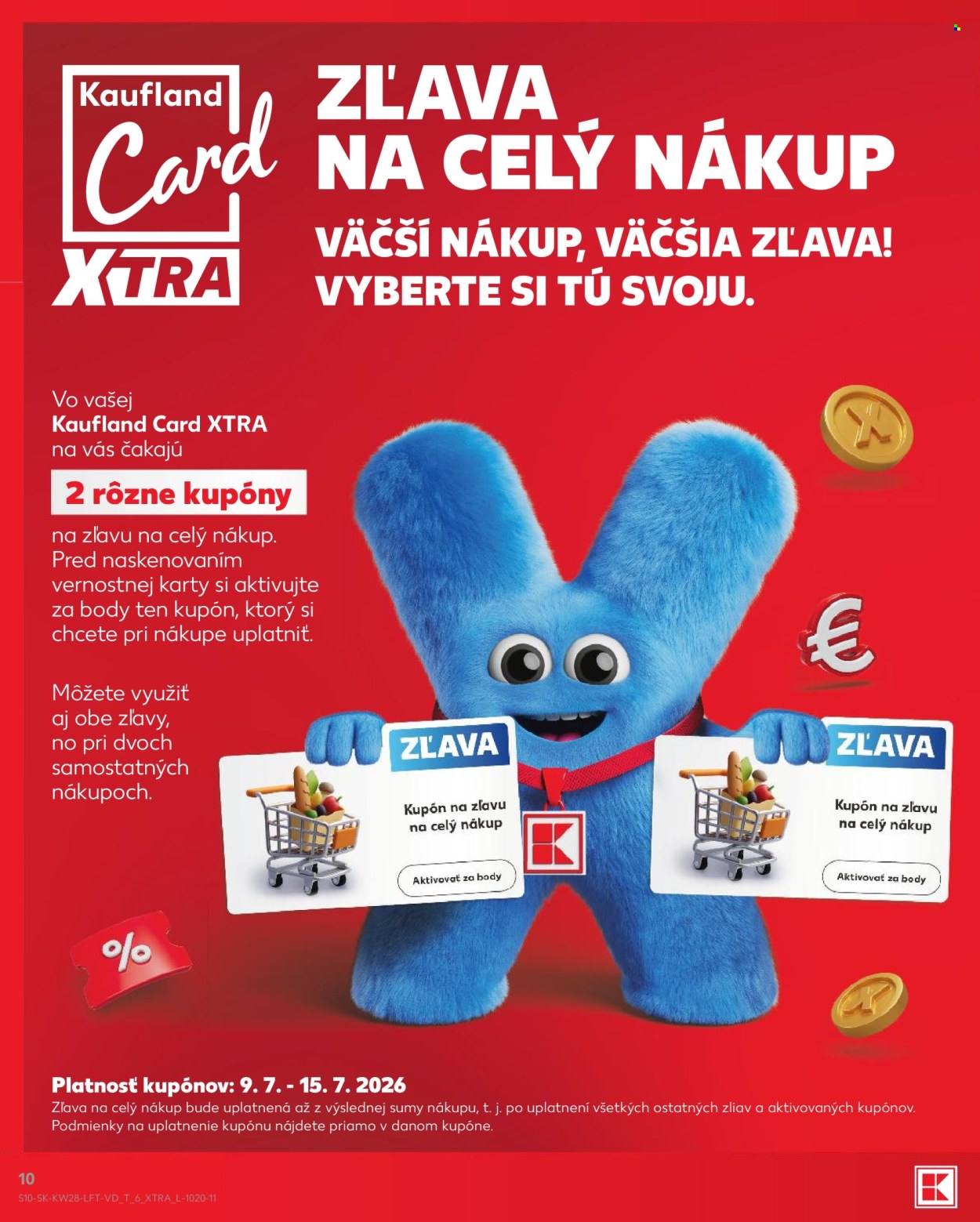 Leták Kaufland - 9.7.2026 - 15.7.2026. Strana 10