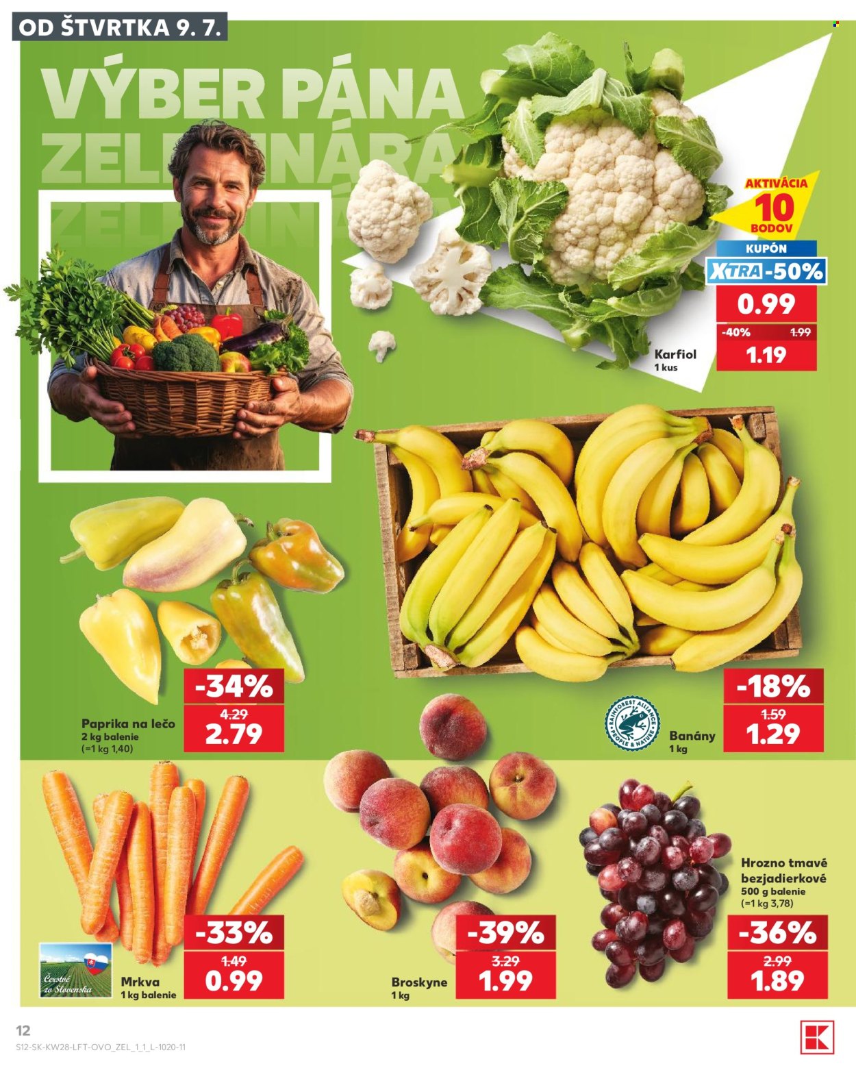 Leták Kaufland - 9.7.2026 - 15.7.2026. Strana 12