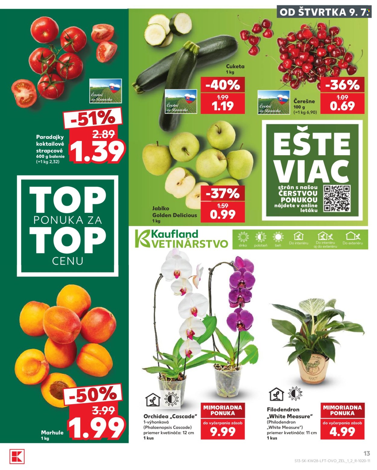 Leták Kaufland - 9.7.2026 - 15.7.2026. Strana 13