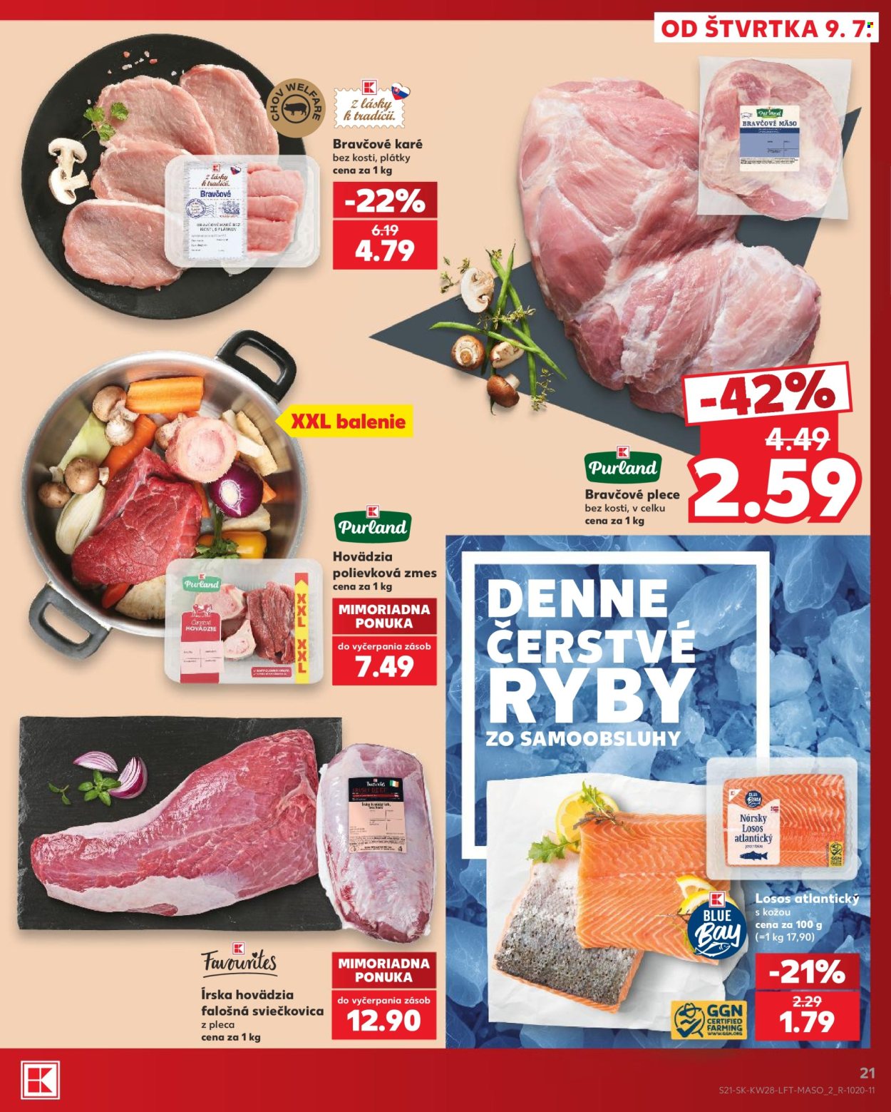 Leták Kaufland - 9.7.2026 - 15.7.2026. Strana 21