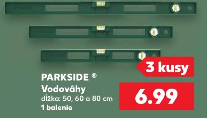 PARKSIDE Vodováhy
