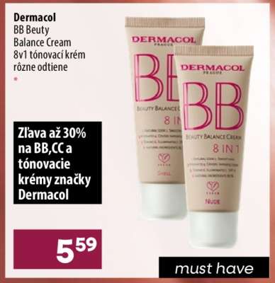 Dermacol BB Beauty Balance Cream 8v1