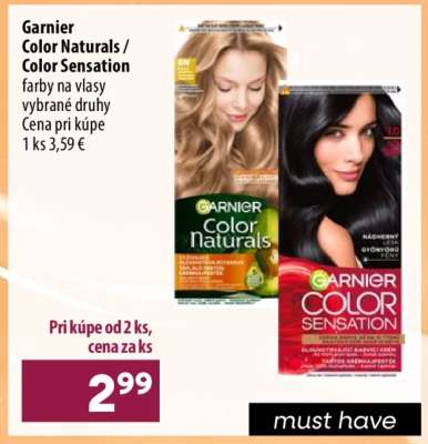 Garnier Color Naturals / Color Sensation