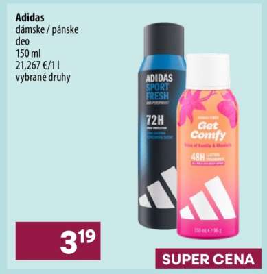 Adidas dámske / pánske deo