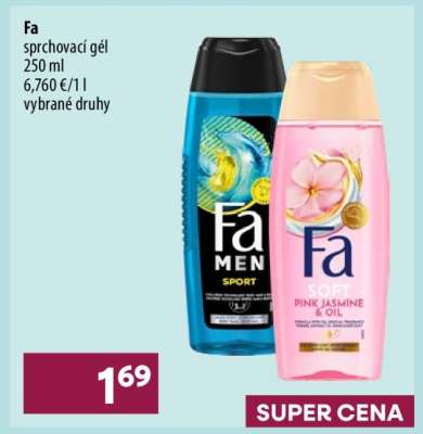 FA Sprchovací gél
