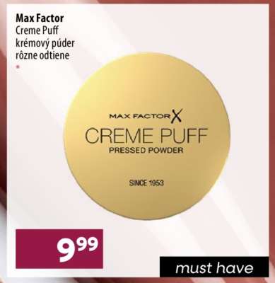 Max Factor Creme Puff