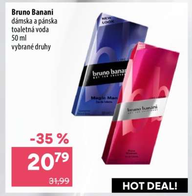 Bruno Banani dámska a pánska toaletná voda